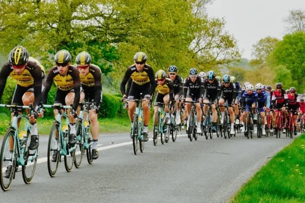 road cycling peloton race